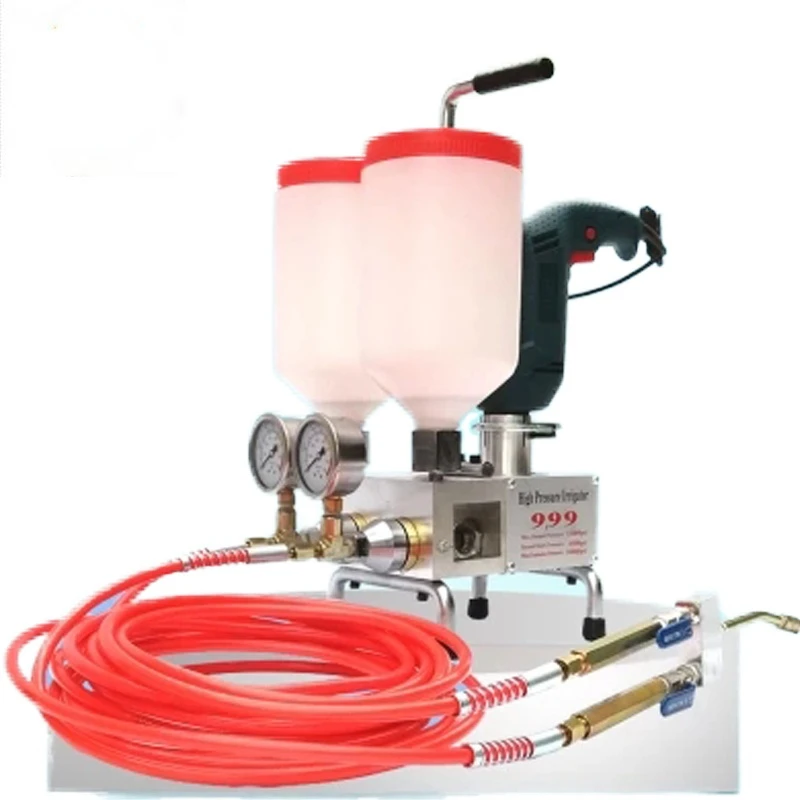 

Double liquid polyurethane foam/epoxy injection grouting machine 220V
