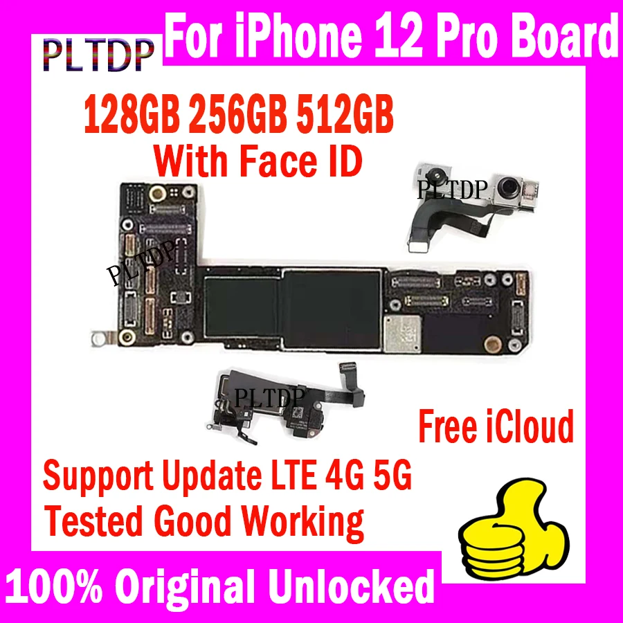 

Материнская плата для iPhone 12 Pro, 128 ГБ, 256 ГБ, 512 ГБ