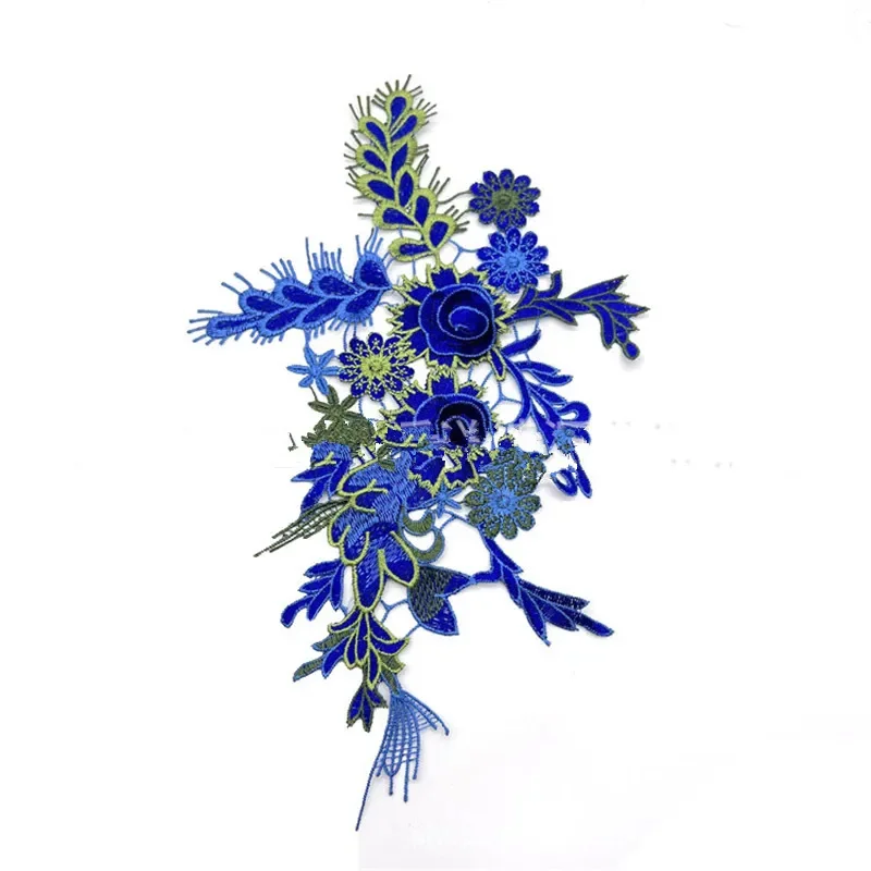 Аксессуары для шитья ткани с 3D цветами принадлежности украшения ремесло