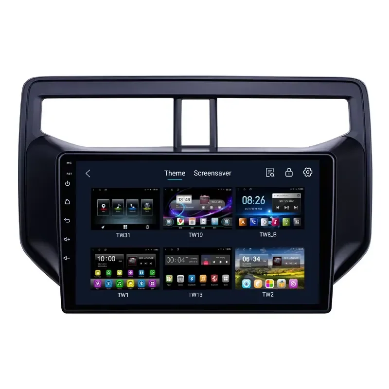 Фото Автомагнитола с сенсорным экраном, Android 13, GPS, видеоплеер, DVD, мультимедиа, стерео, DSP для Rush 2010-2019 №5