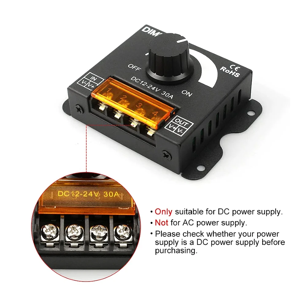 

Контроллер регулировки яркости, 30 А