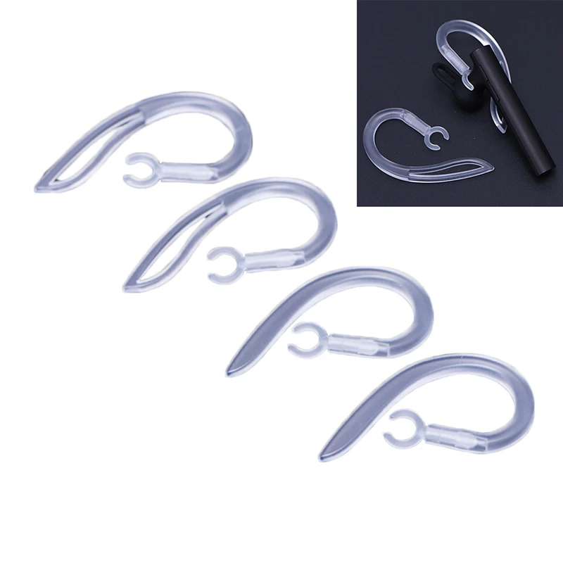 

5/6/7/8/9/10mm Clear Bluetooth Earphone Silicone Earbud Ear hook Loop Clips