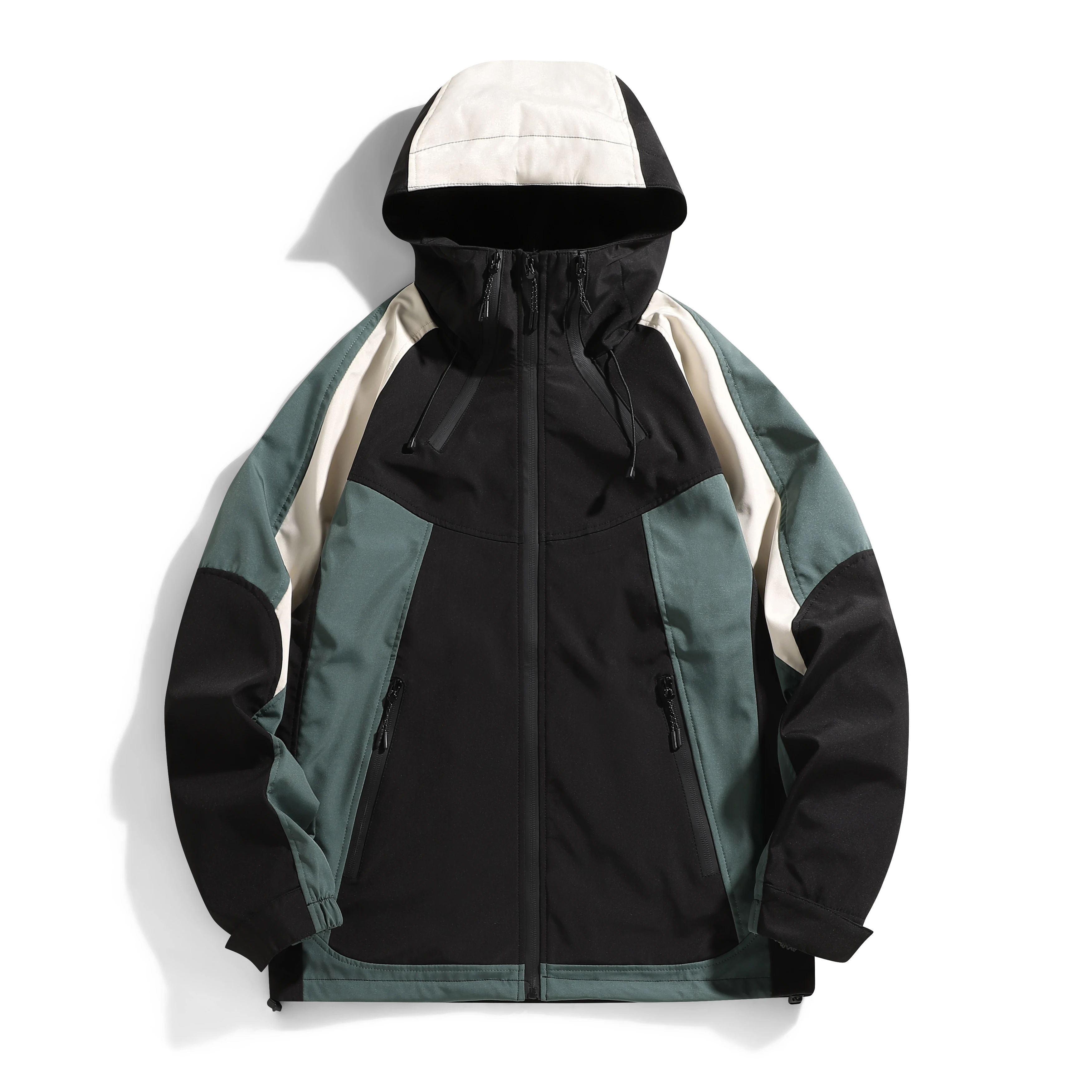 

For 2023 New Year Spring Autumn Cargo Patchwork Men'S OverSize 4XL 5XL Zip Up Brand Fashion Tactics Military Jackets