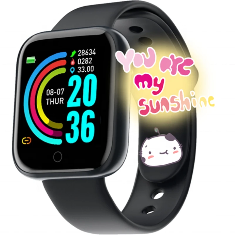 

music smart watch intelligent Smartwatch D20s 1.44 inch HD big screen Healthy Fitness Tracker Fitpro App Smart Watch