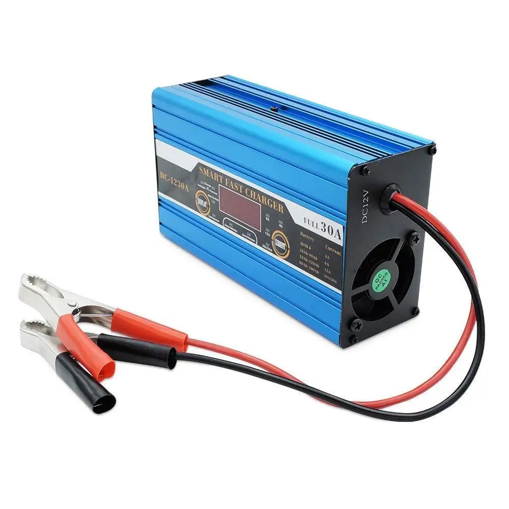 30A LCD автомобильное зарядное устройство для отдыха 12v Caravan Campervan моторная лодка