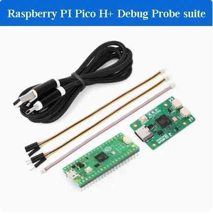 Оригинальный налагодный зонд Raspberry PI 5 последовательная связь Pico USB-отладчик SWD UART
