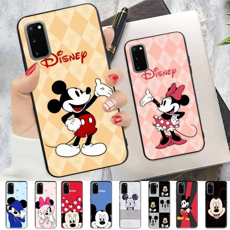 

Mickey Mouse Anime Phone Case for Samsung S10 21 20 9 8 plus lite S20 UlTRA 7edge
