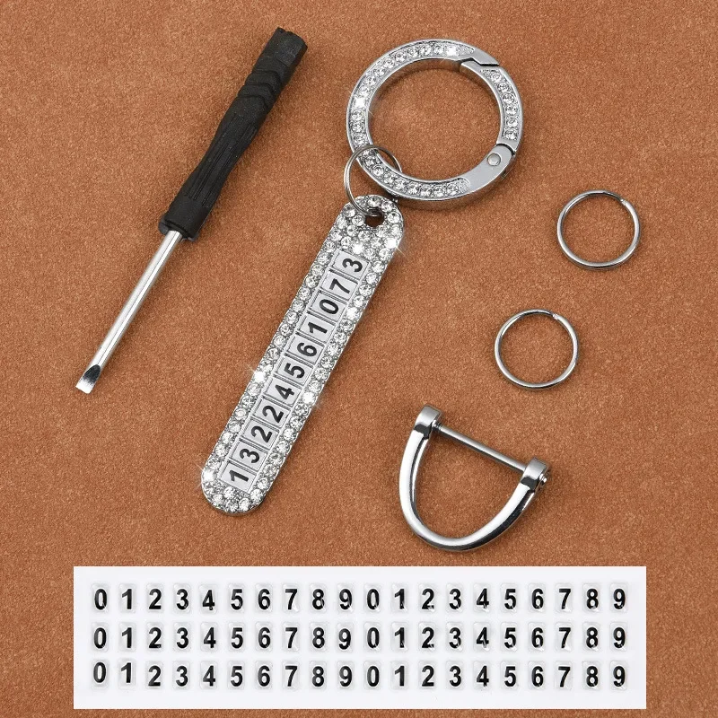 

Анти-потерянный автомобильный брелок с номером телефона, брелок для карт для мужчин и женщин, изысканный модный тренд, автомобильный брелок, подвеска, автомобильные аксессуары