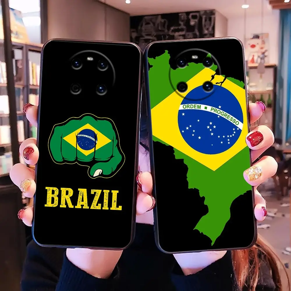 

Funda Case For Honor X9 X9A X8 X7 5G Huawei Y9 Y8 Y8P Y7 Y7A Y7P Y6 Y6S Y5P Y6P Pro V20 V10 Play Case Brazil Flag Brazilian Flag