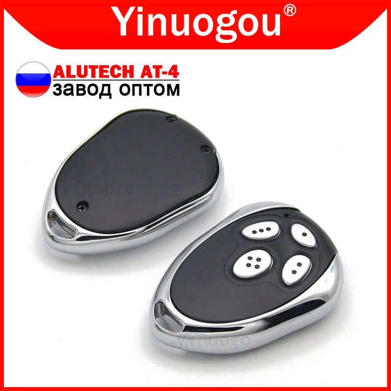 

ALUTECH AT-4 Garage Door Keychain for Barrier Gate Remote Control 433MHz Dynamic Code AN-Motors AT-4 ASG 600 ASG1000 AR-1-500