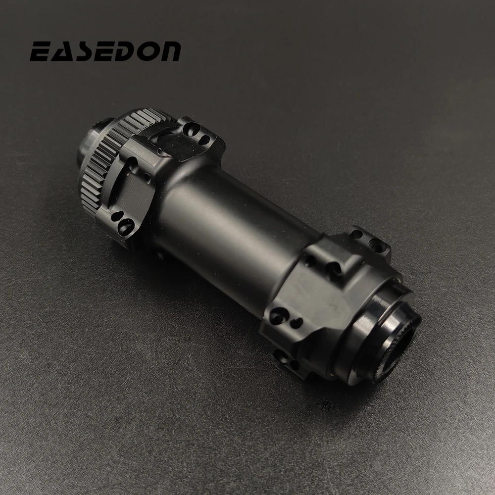 EASEDON D101F-CL MTB дорожный дисковый тормозной Центральный замок Передняя втулка прямая тянуть TA 12x100 100x1 5 мм алюминиевый сплав черный 20 24 28 отверстий