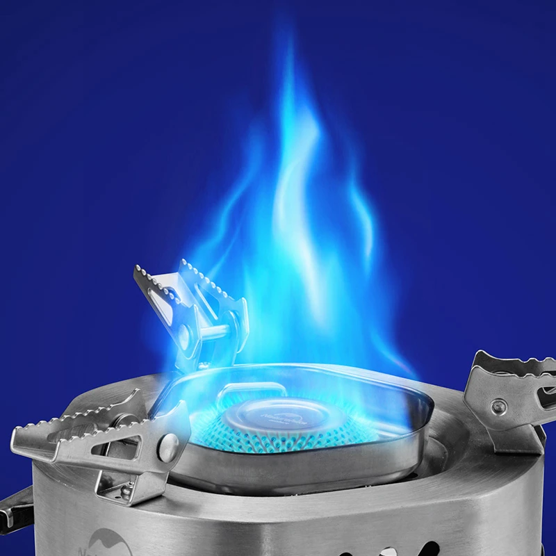 Naturehike высокомощная Складная газовая плита для кемпинга пикника портативная 4400