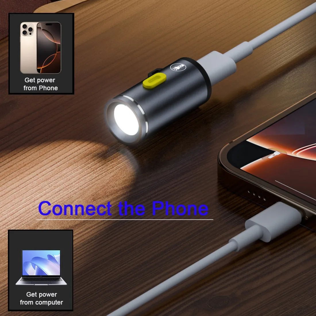 CableCC USB-C Type-C светодиодный светильник внутреннего атмосферного освещения для езды