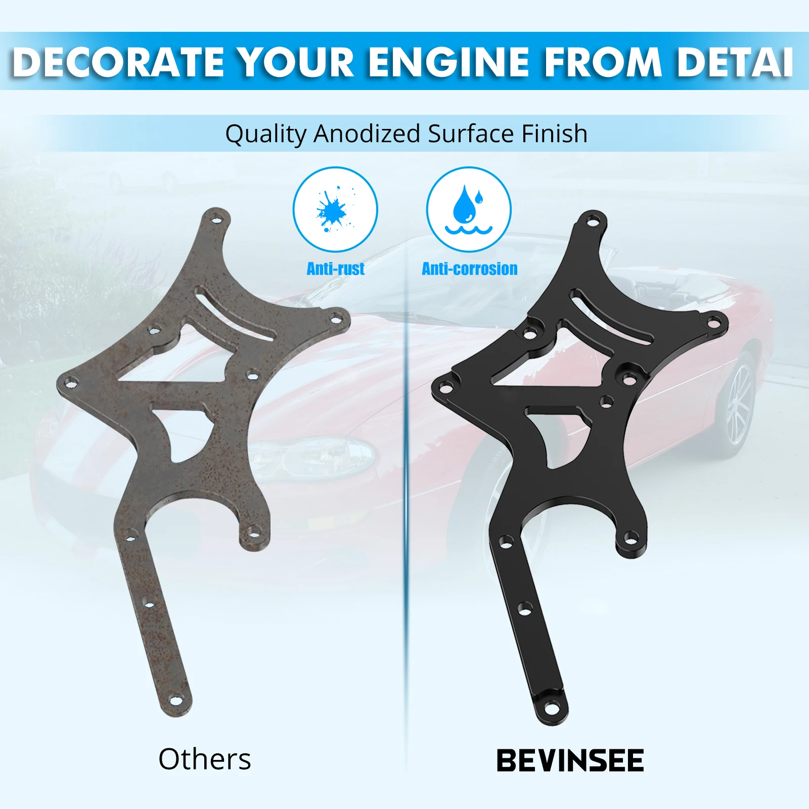 Генератор переменного тока LS и комплект гидроусилителя руля для Chevy GMC Silverado Sierra