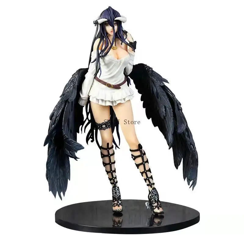 

21 см, Overlord III Albedo so-bin Ver. Аниме Фигурка альбедо ПВХ экшн-Фигурки игрушки Overlord Статуя Коллекционная модель кукла подарок
