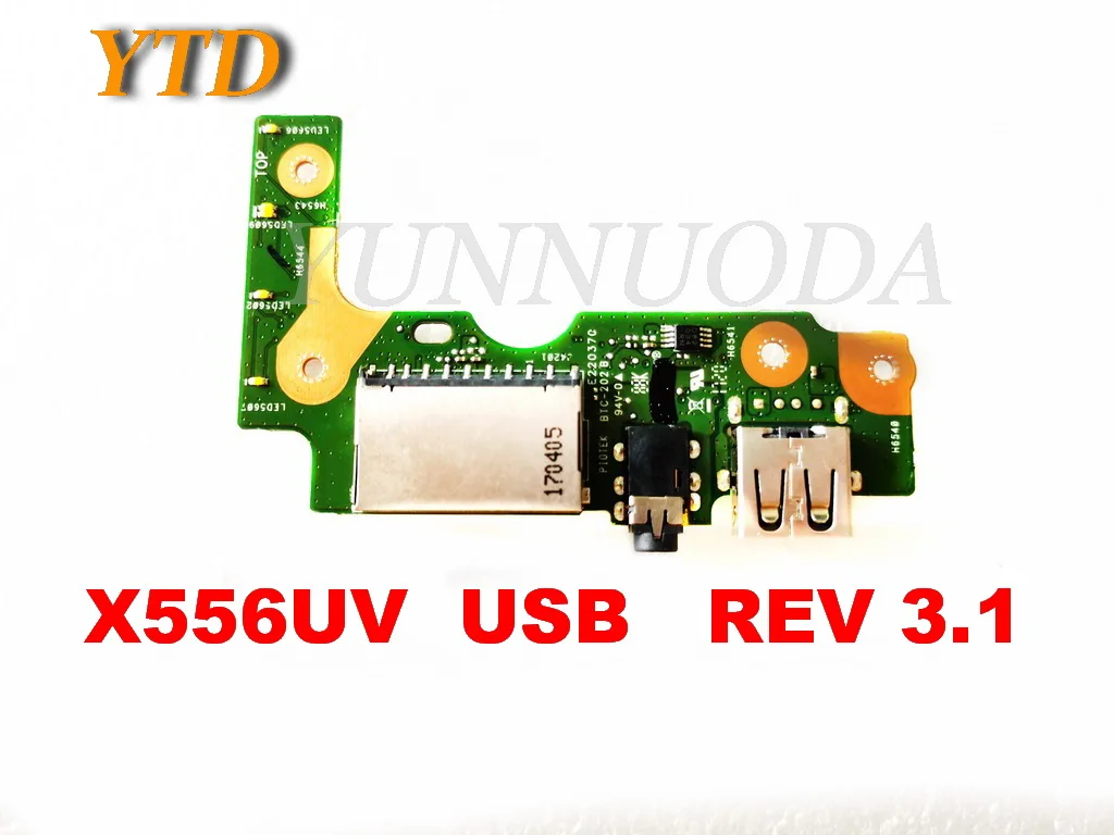 

Оригинал для ASUS X556UV звуковая плата USB board X556UV USB REV 3,1 протестирован хорошая бесплатная доставка