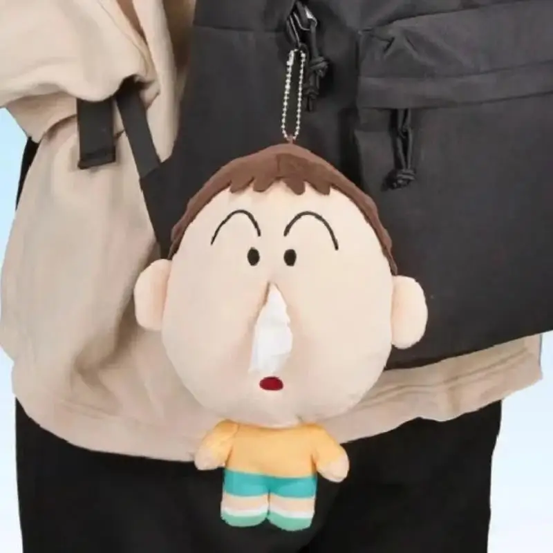 

22 см Crayon Shin-Chan, мультяшный подвесной бумажный ящик Boochan для кукол, мультяшный бумажный ящик для полотенец, кукла, кукла