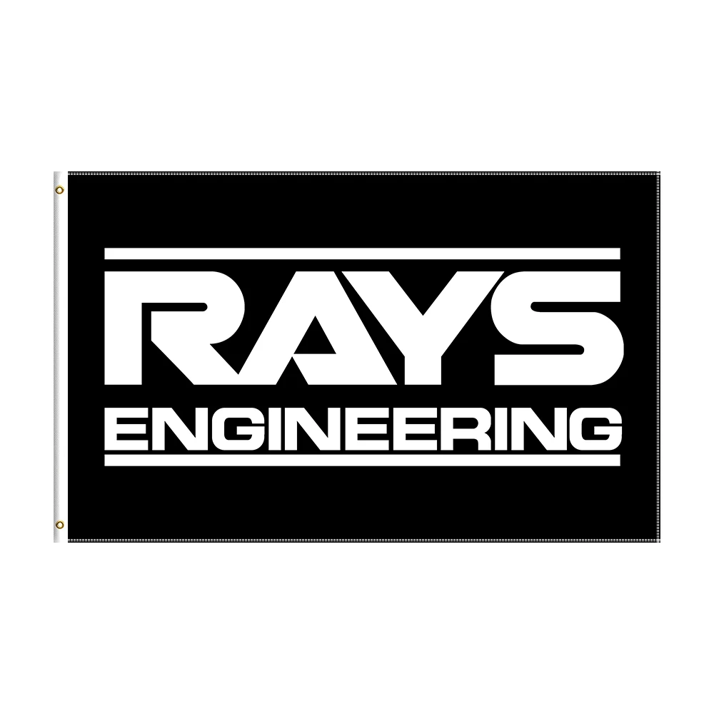 

3x5 Ft RAYs Flag Polyester Printed Car Racing Banner For Decor