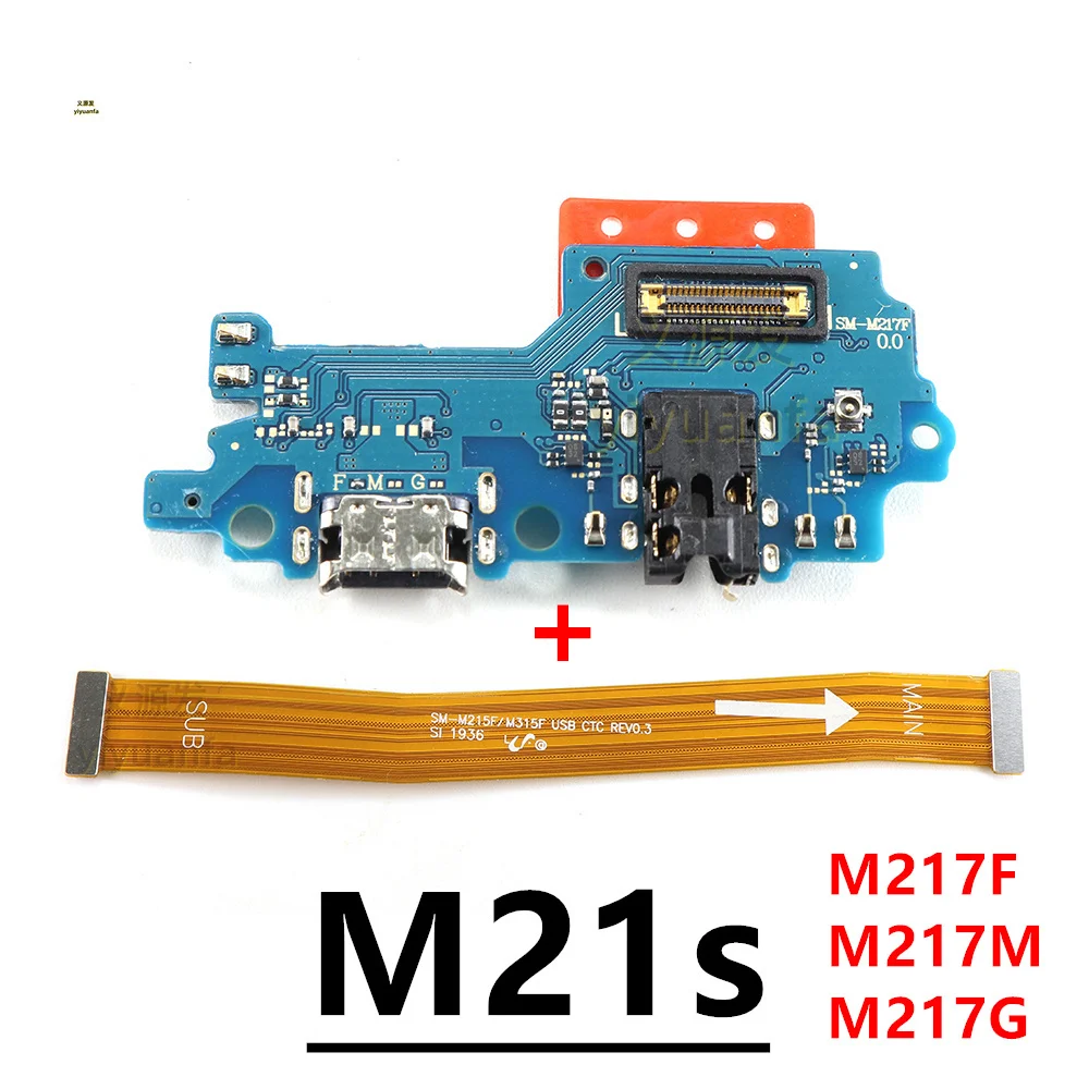 Для Samsung Galaxy M21s M217 SM-M217F USB Type-C Микро Зарядное устройство Порт зарядки Док-станция