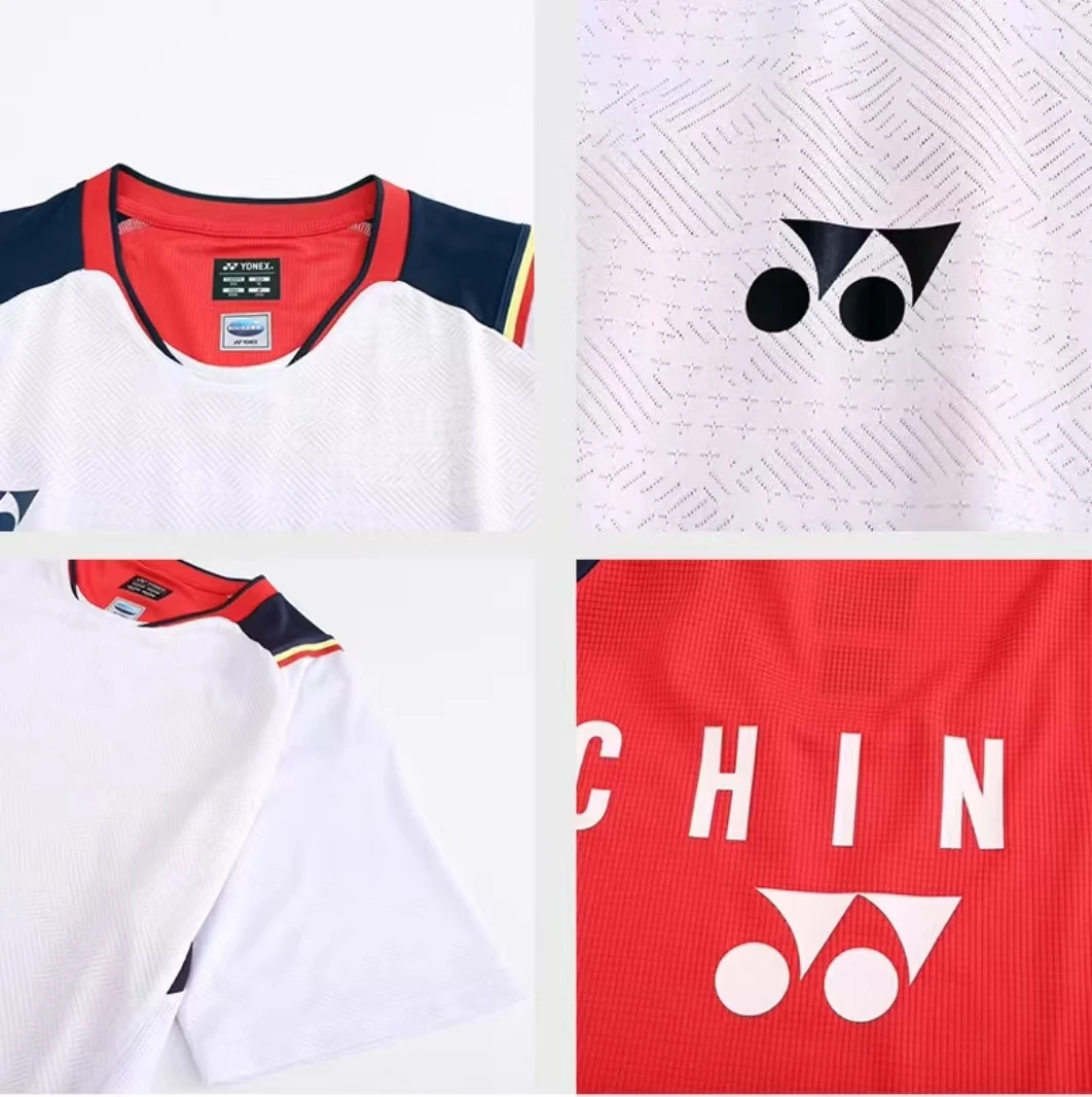 Yonex National badminton competition uniform, men and women outdoor sportswear, quick-drying sportswear