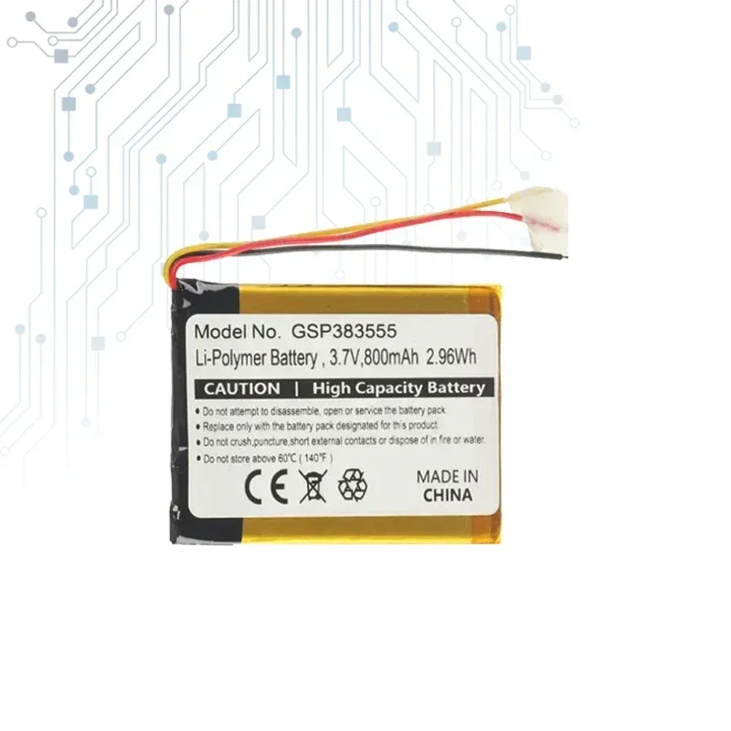 800 мАч GSP 383555 Аккумулятор для JBL Clip 2 AN Plus CLIP2BLKAM CS056US P 04405201 Быстрая доставка
