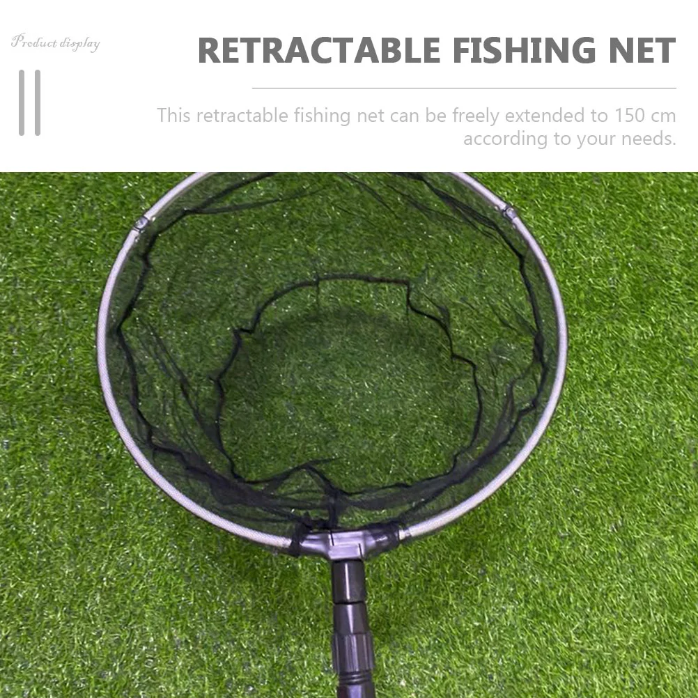 Telescopic Fishing Nets Saltwater Creative Fishing Net Telescopic Fishing Net Fish Net Replacement Fish Landing Net Fishing enlarge