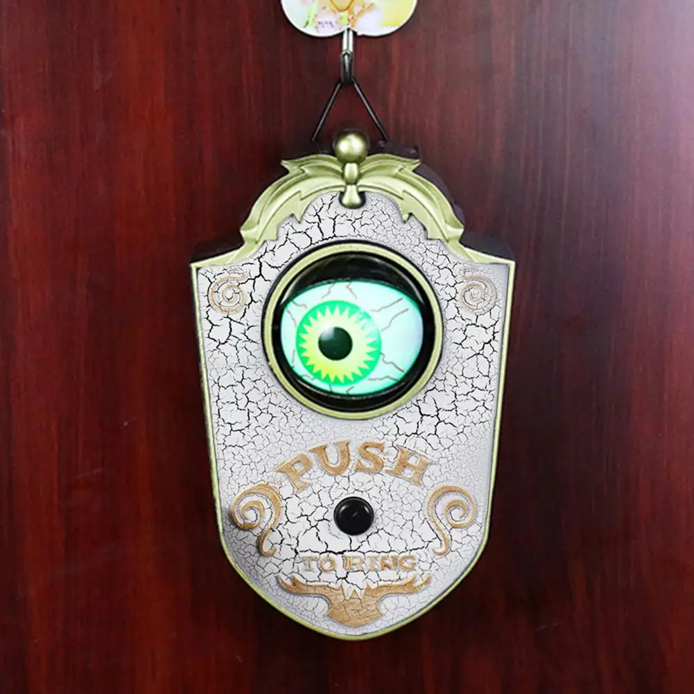 

Улучшенная атмосфера, практичный страшный глазный звонок с привидениями, украшение для дома