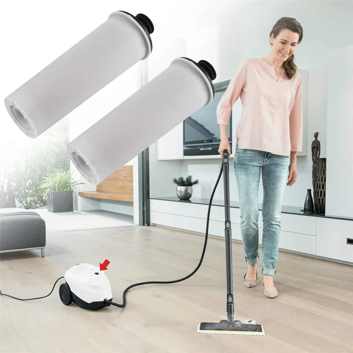 2 шт. картридж для пароочистителя палочка удаления накипи Karcher SC3 серии SC 3