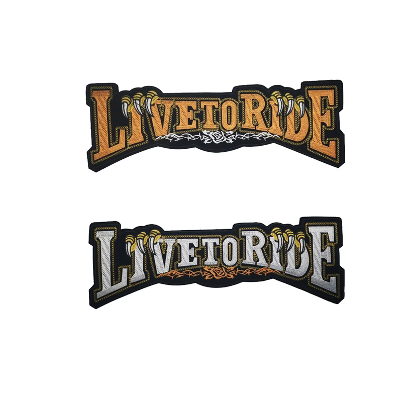 Жилет Live To Ride Eagle для куртки Байкерский жилет значки в виде лап одежда аксессуары