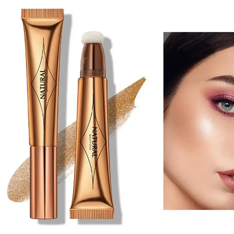 

Liquid Stick 3 In 1 Creamy Highlighter Stick Liquid & Highlighter Makeup Contouring Pen Makeup Highlighter & Color For Face &