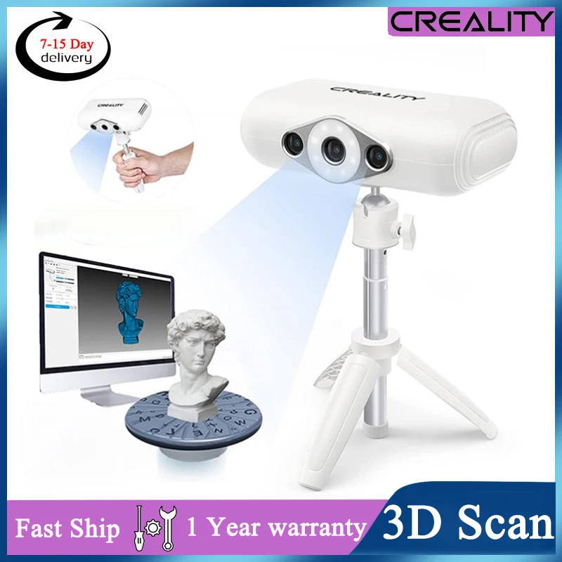 

Портативный 3d-сканер Creality CR-Scan в виде ящерицы, 0,05 мм