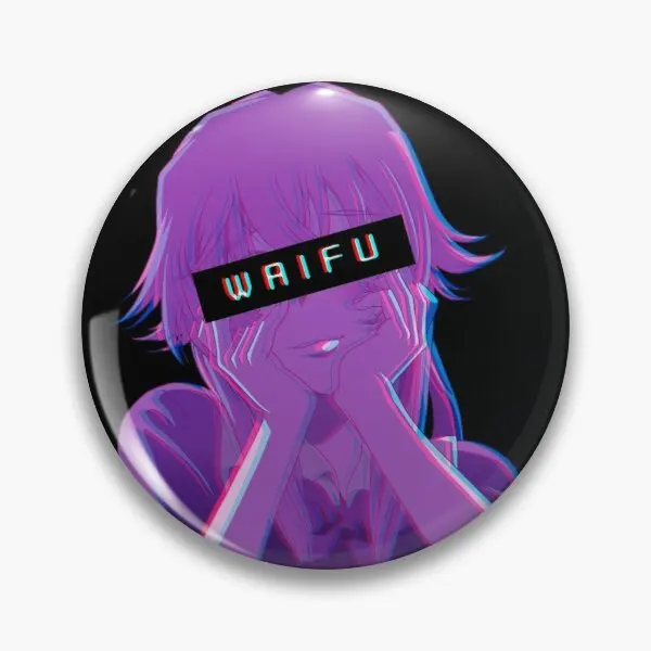 

Waifu Yuno Gasai дневники будущего Mirai Ni, мягкая булавка для кнопки, украшения для влюбленных Женщин, креативная Веселая шляпа, милая
