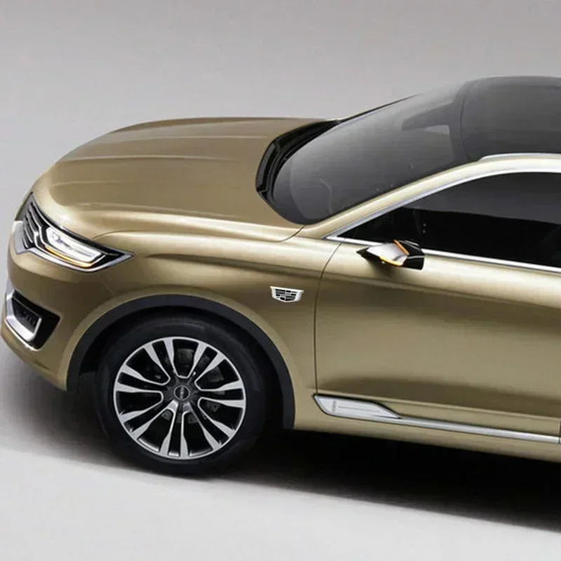 Металлический хромированный боковой эмблема кузова автомобиля декоративный