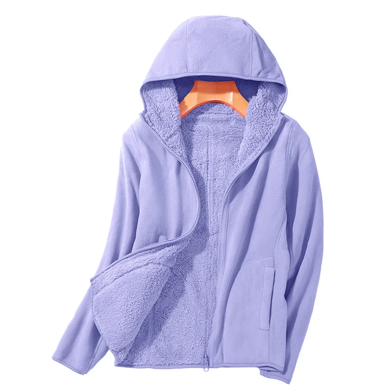 Женская винтажная куртка-парка на флисе с хлопковой подкладкой