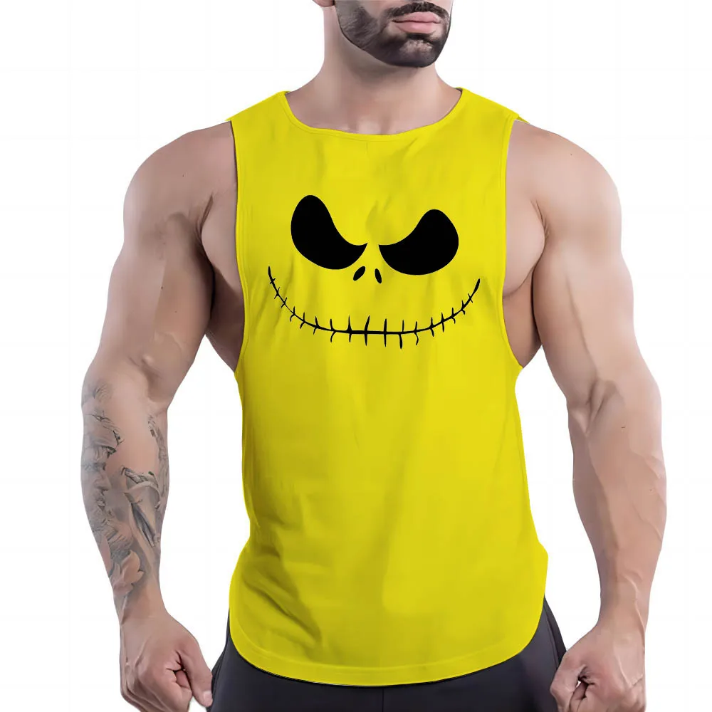 

Breathable Outdoor Basketball Quick Dry Four Seasons Fashion Gym Tank Top Y2k Sport Leisure Sleeveless Shirt Men'S Clothing Fnaf