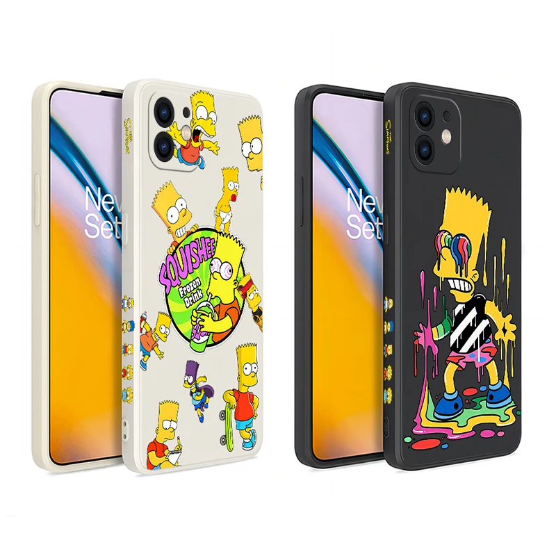 

Funny Boy Bart S-Simpson Phone Case For iPhone 14 13 12 11 Pro Max Mini X XR XSMAX SE20 8 7 Plus 6 6SPlus Silicone Cover