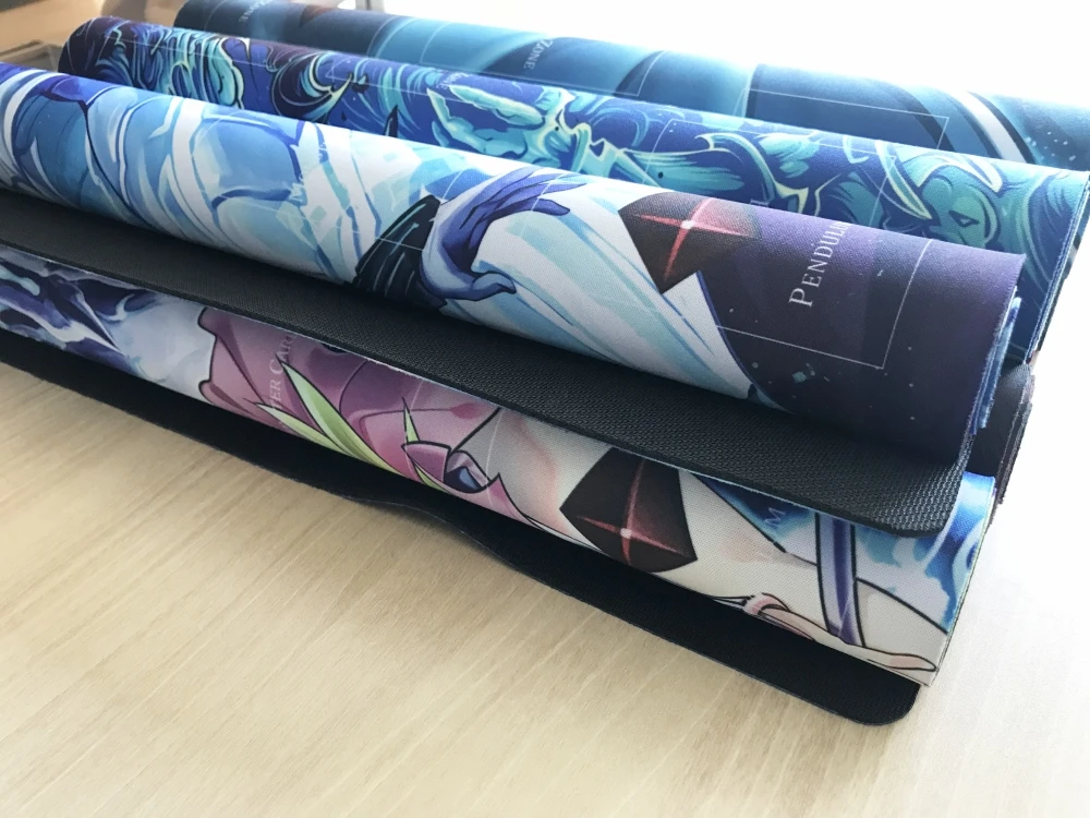 Новый игровой коврик YuGiOh с синими глазами белый дракон догматика цернезия