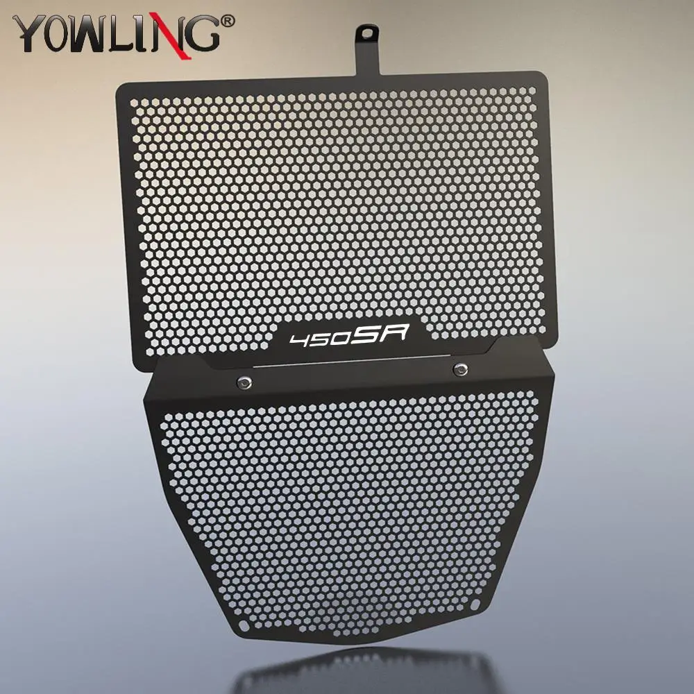 

450 SR Radiator Grille Guard Protector Cover Protective Parts Mouldings Motorcycle Accessories For CFMOTO 450SR 2022 2023 2024
