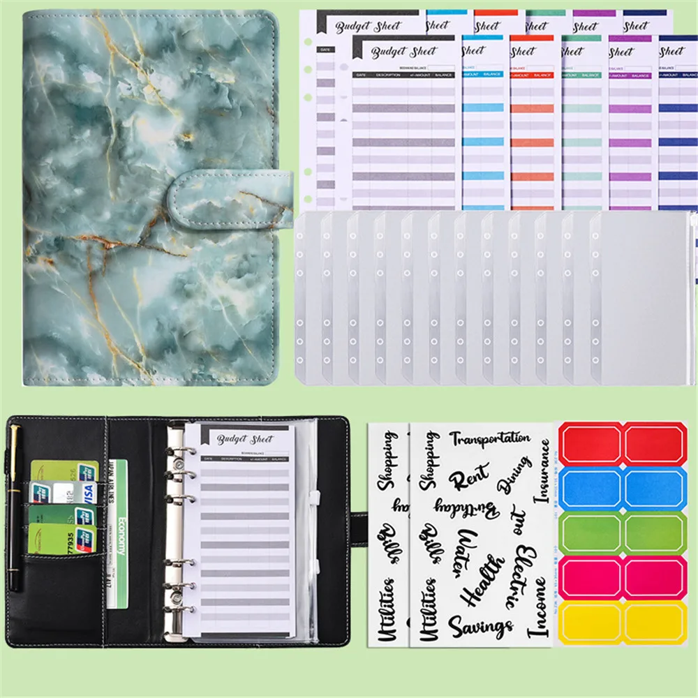 

A6 органайзер для планер, блокнот, органайзер, наличные конверты, бумажник, Обложка, папка, карманы, органайзер для денег