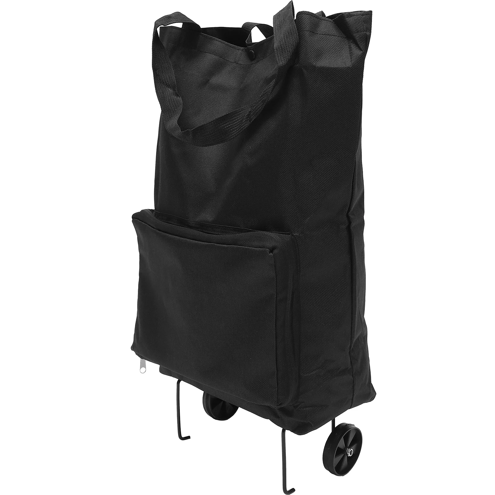 

Collapsible Trolley Bags Folding Shopping Bag with Wheels Foldable Shopping Cart