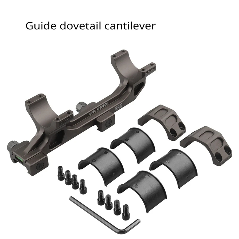 Направляющая ласточкин хвост Консольный зажим для трубного уровня 25 4/30 мм