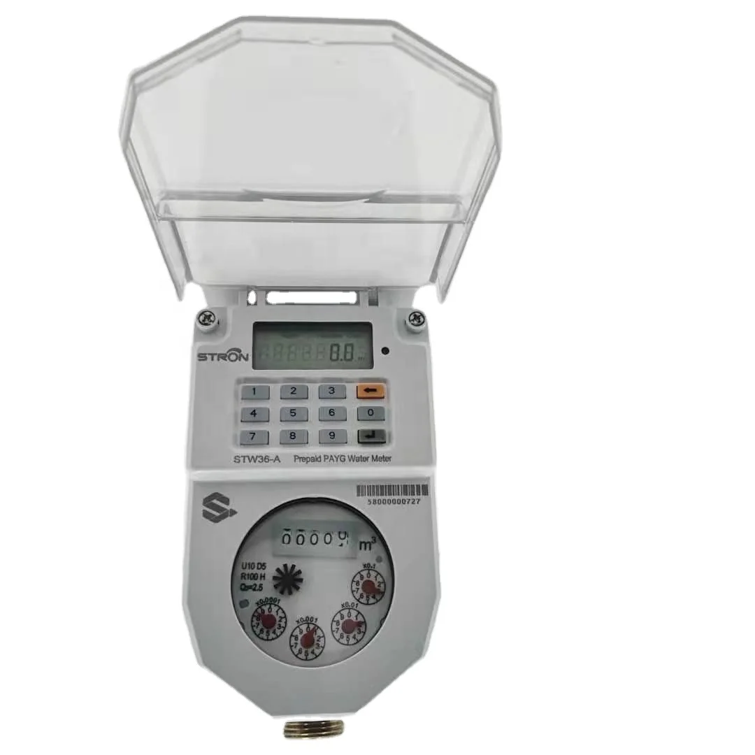 

STS Standard automatic valve controlling smart prepaid Water Meter