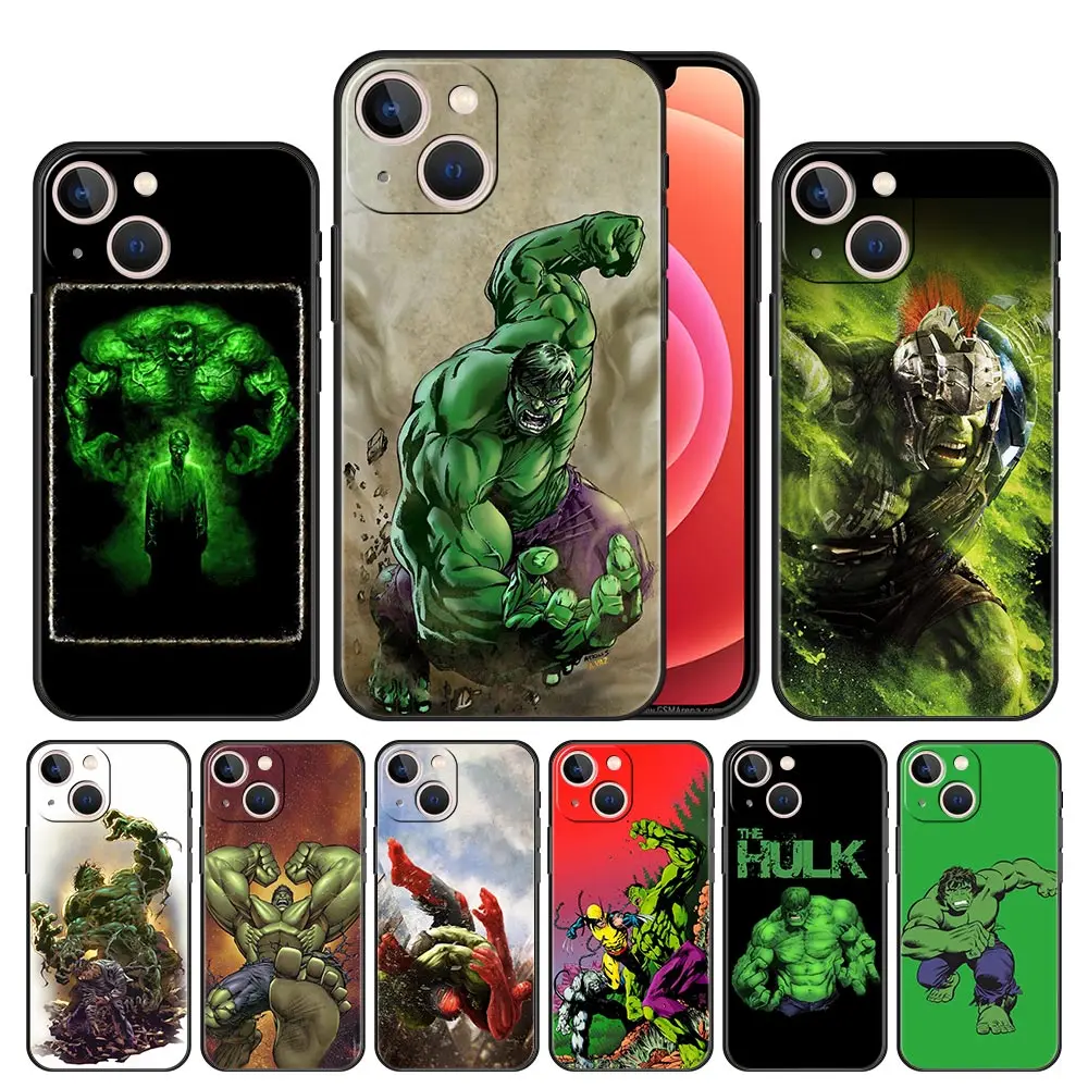 

Cover Case for iPhone 11 12 13 Pro Max Mini 11Pro 12Pro 13Pro SE X XS Max XR 5 6 6S 7 8 Plus Protection Marvel Avengers Hulk