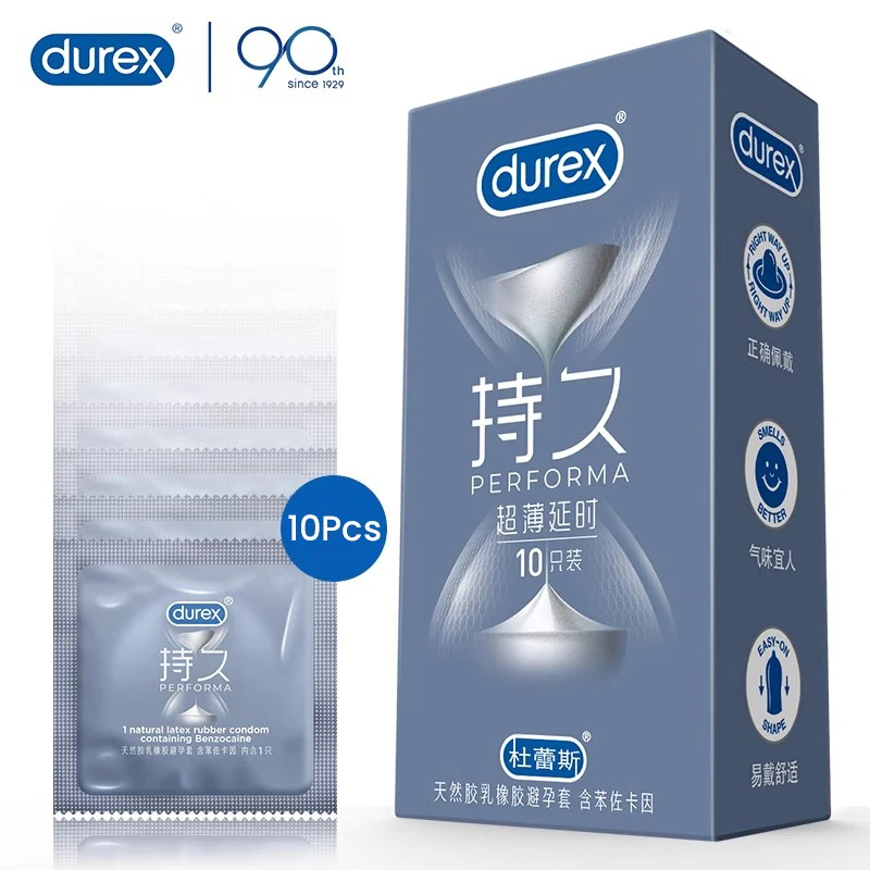 Презервативы Durex Performa Fetherlite латексный презерватив из натурального каучука 10
