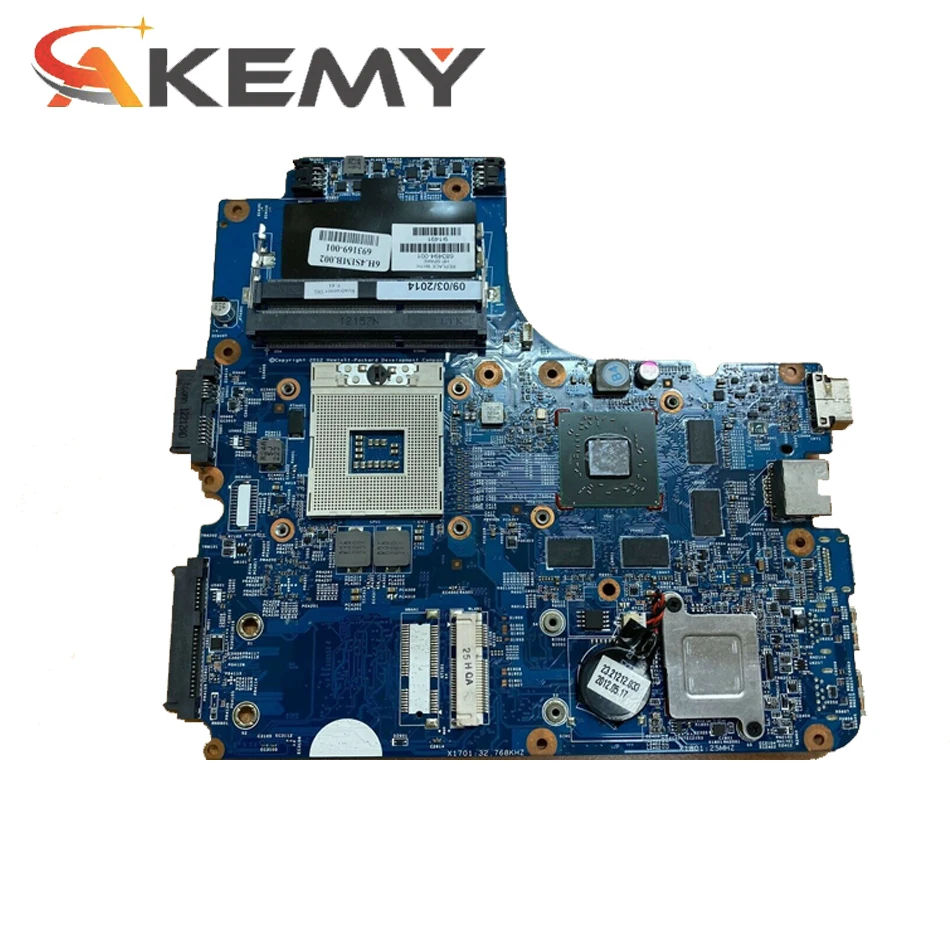 Материнская плата для ноутбука HP ProBook 4440S 4441S 4540S 4740S материнская 11243-1 с ЦП VGPU -