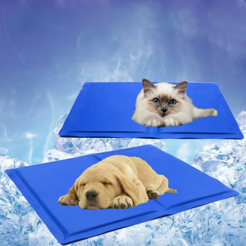 

Dog Cooling Mat Pet Ice Pad Teddy Mattress Pet Cool Mat Bed Cat Summer Keep Cool Pet Gel Cooling Dog Mat for Dogs Pet Blankets