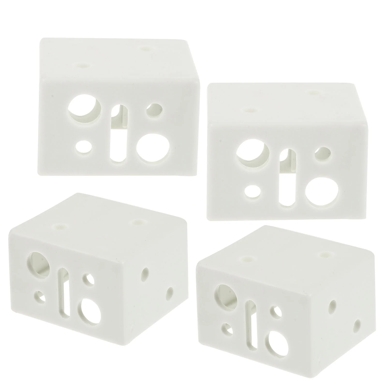 

4PCS Window Blinds Headrail Bracket High Profile Box Mounting Brackets Blind Brackets Window Blind Brackets