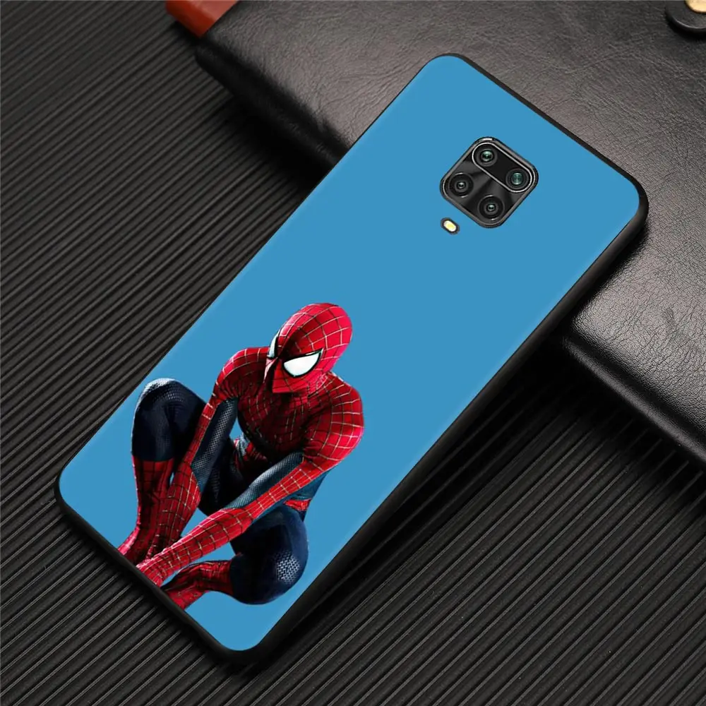 Чехол для Xiaomi Redmi Note 11 9 8 10 Pro 7 9T 8T 9S 10Lite чехол REDMI 9C 9A 7A Marvel Человек-паук Том