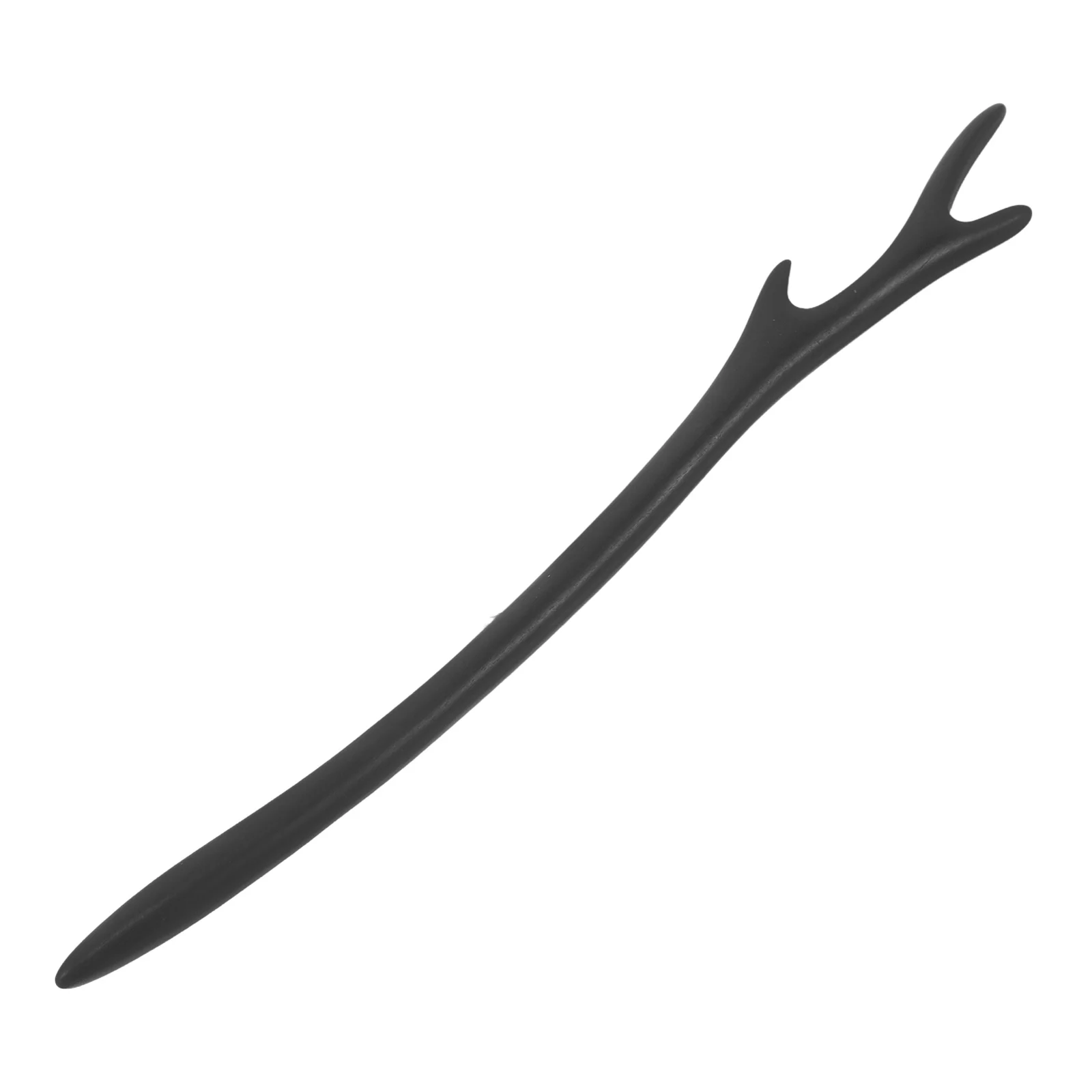 Vintage Japanese Wooden Antler Hair Stick Pin Elegant Retro Chopstick Women hair Accessory for Bun Updo Traditional Hairsty