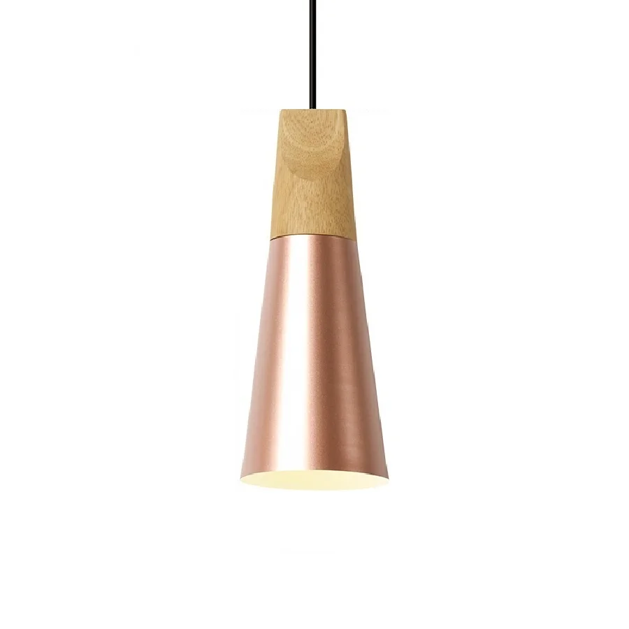 

Светодиодный подвесной светильник LukLoy в скандинавском стиле, алюминиевая Подвесная лампа, регулируемая прикроватная лампа, стиль лофт с одной головкой
